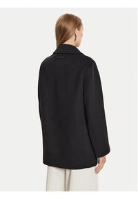 Calvin Klein Płaszcz wełniany K20K207699 Czarny Regular Fit. Kolor: czarny. Materiał: syntetyk #5