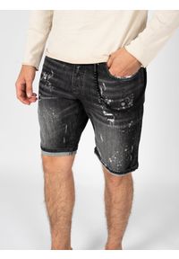 Xagon Szorty "Denim Shorts" | MR 232 | Mężczyzna | Czarny. Okazja: na co dzień. Kolor: czarny. Materiał: bawełna, elastan. Sezon: lato. Styl: casual, elegancki #5