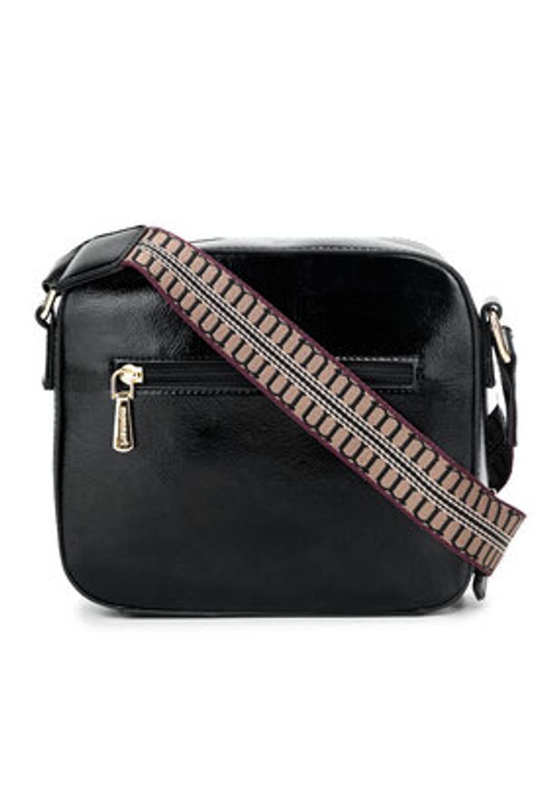 Monnari Torebka BAGIMP0-24Z-BAG6171-K020D000-R00 Czarny. Kolor: czarny. Materiał: skórzane
