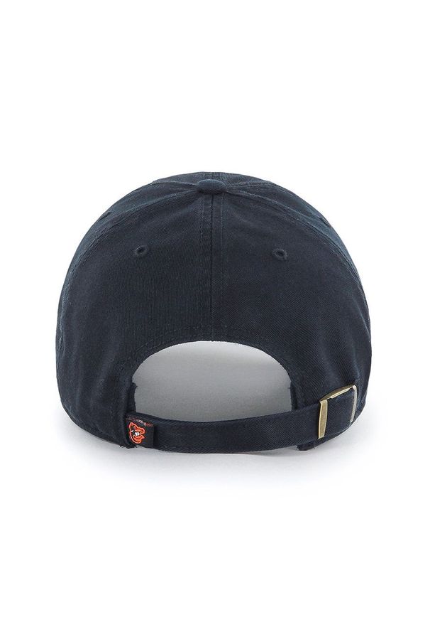 47 Brand - 47brand czapka Baltimore Orioles kolor czarny z aplikacją. Kolor: czarny. Wzór: aplikacja