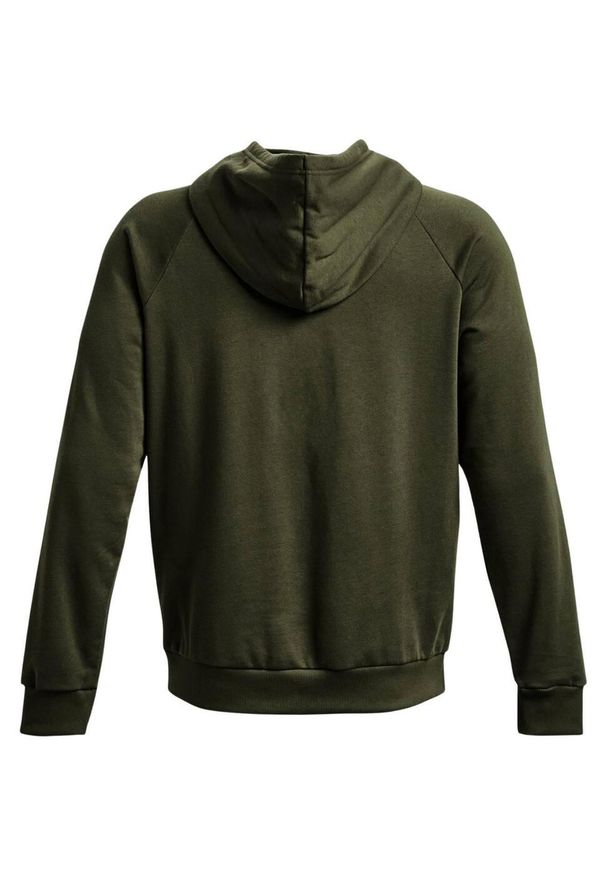 Under Armour - Męska Bluza Polarowa Rival. Kolor: zielony. Materiał: polar