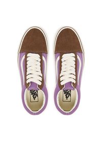 Vans Tenisówki Old Skool VN000D7ZTUD1 Fioletowy. Kolor: fioletowy. Materiał: zamsz, skóra #5