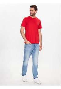 Emporio Armani Underwear T-Shirt 211818 3R483 00173 Czerwony Regular Fit. Kolor: czerwony. Materiał: bawełna #3