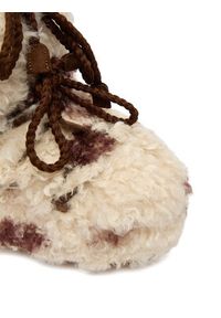 Moon Boot Śniegowce 80D1409690 Écru. Materiał: materiał