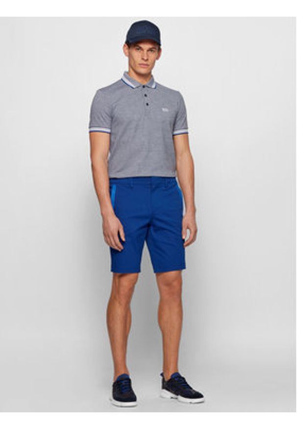 BOSS - Boss Polo Paddy 50398302 Szary Regular Fit. Typ kołnierza: polo. Kolor: szary. Materiał: bawełna