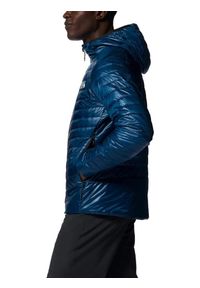 MOUNTAIN HARDWEAR - Kurtka przejściowa męska Mountain Hardwear Ghost Shadow Hoody. Kolor: niebieski. Materiał: syntetyk. Sezon: zima. Sport: narciarstwo