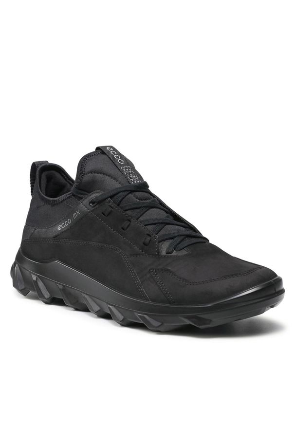 ecco - Sneakersy ECCO Mx M 82018402001 Black. Kolor: czarny. Materiał: nubuk, skóra