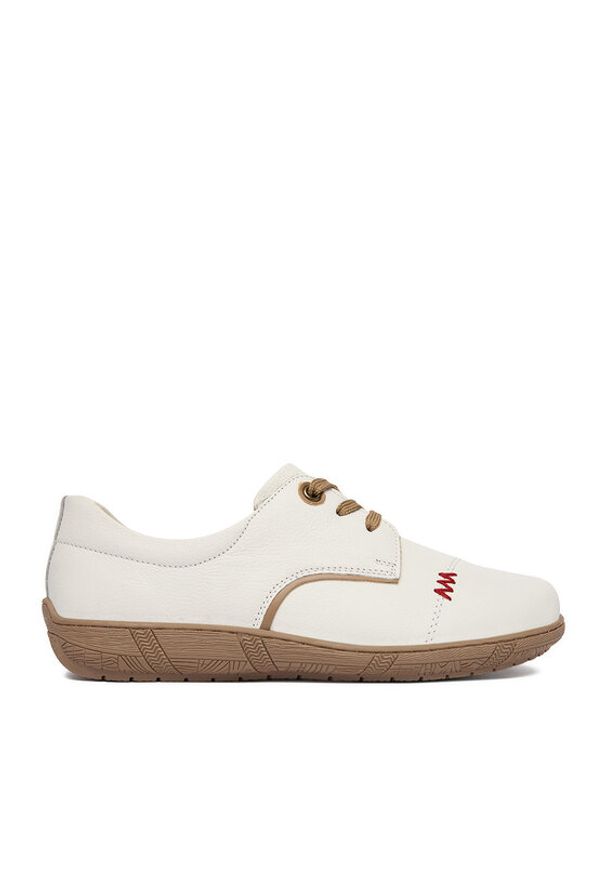 Go Soft Półbuty CEO-WI23-COMFORT-01 Écru. Materiał: skóra