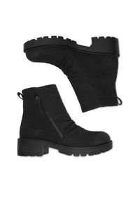 Clara Barson Botki CEO-HY8007S-1 Czarny. Kolor: czarny. Materiał: materiał #9