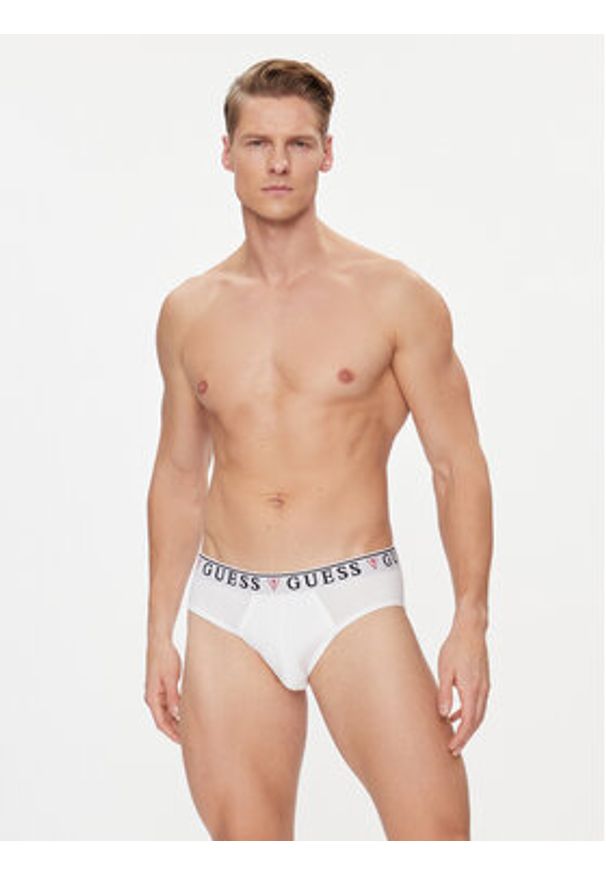 Guess Komplet slipów U97G00 KCD31 Biały. Kolor: biały. Materiał: bawełna