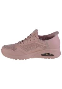 skechers - Buty sportowe Sneakersy damskie, Skechers Uno-Slip-In Air. Kolor: różowy. Sport: turystyka piesza