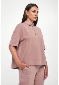 Polo damskie Nave MM. Typ kołnierza: polo