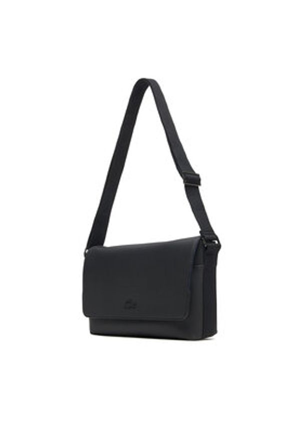 Lacoste Torba NH4645HC Czarny. Kolor: czarny. Materiał: skóra