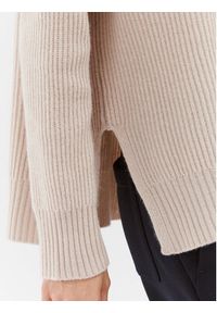 Weekend Max Mara Sweter Eridani 2353663133 Beżowy Oversize. Kolor: beżowy. Materiał: wełna #3