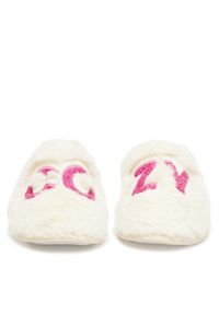 DeeZee Kapcie DKSP23112606 Écru. Kolor: kremowy. Materiał: materiał #5