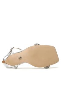 Steve Madden Sandały Entice-R SM11002267-751 Srebrny. Kolor: srebrny. Materiał: materiał #7