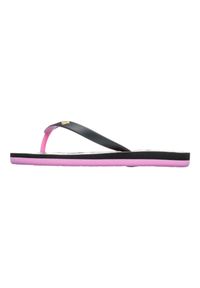 Roxy - Klapki dla Dziewczynki TAHITI Czarny. Kolor: czarny. Materiał: syntetyk. Wzór: paski