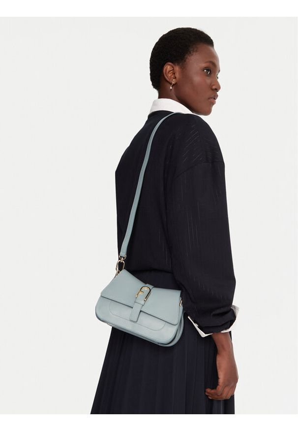 Furla Torebka Sfera WB01032 BX2045 BG 3963S Niebieski. Kolor: niebieski. Materiał: skórzane