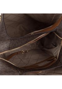 MICHAEL Michael Kors Torebka Lillie 30T9G0LE3B Brązowy. Kolor: brązowy. Materiał: skórzane