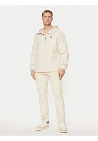 Tommy Jeans Wiatrówka Chicago DM0DM21130 Beżowy Regular Fit. Kolor: beżowy. Materiał: syntetyk #6