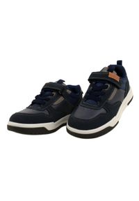 American Club obuwie sportowe chłopięce ES95/22 Navy niebieskie. Zapięcie: rzepy. Kolor: niebieski. Materiał: tkanina. Szerokość cholewki: normalna #3