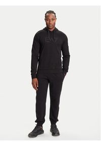 EA7 Emporio Armani Bluza 7M000903 AF13512 UC001 Czarny Regular Fit. Kolor: czarny. Materiał: bawełna #4