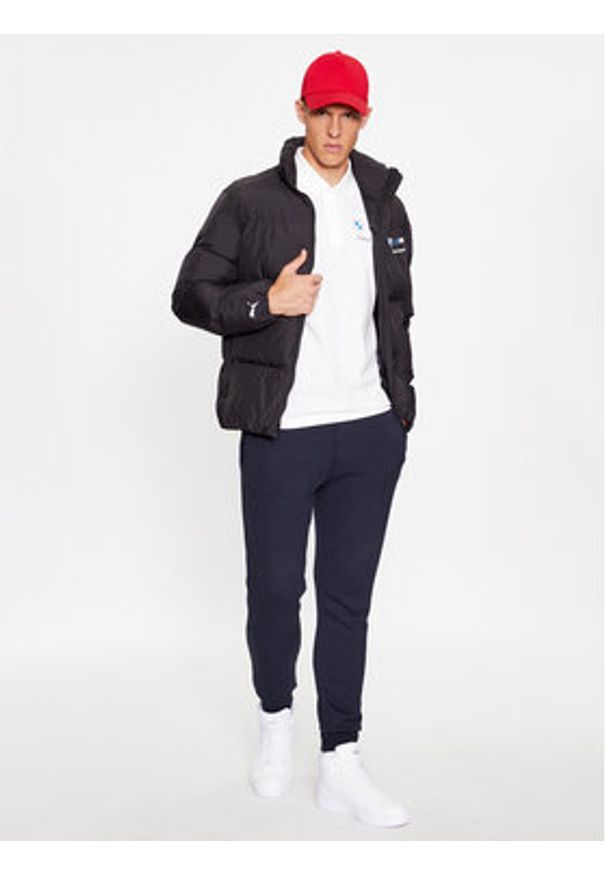 Puma Polo Bmw Mms Ess 621312 Biały Regular Fit. Typ kołnierza: polo. Kolor: biały. Materiał: bawełna