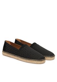 Emporio Armani Espadryle EM005853 AF25529 MC012 Czarny. Kolor: czarny. Materiał: materiał #2