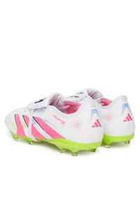 Adidas - adidas Buty do piłki nożnej Predator Pro Fold-Over Tongue Firm Ground JR0440 Biały. Kolor: biały. Materiał: skóra #6