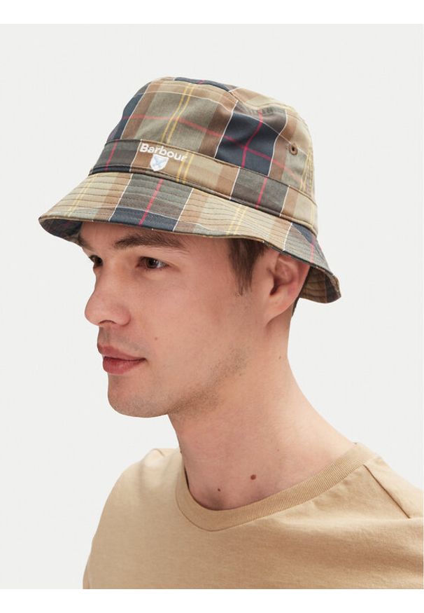 Barbour Kapelusz Tartan MHA0618TN11 Zielony. Kolor: zielony. Materiał: bawełna, materiał