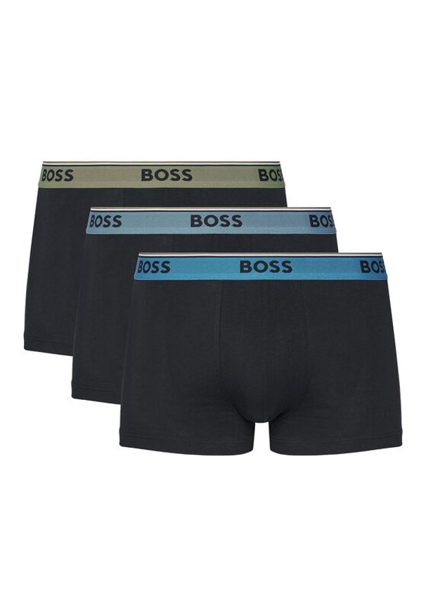 BOSS Komplet 3 par bokserek 50531684 Czarny. Kolor: czarny. Materiał: bawełna