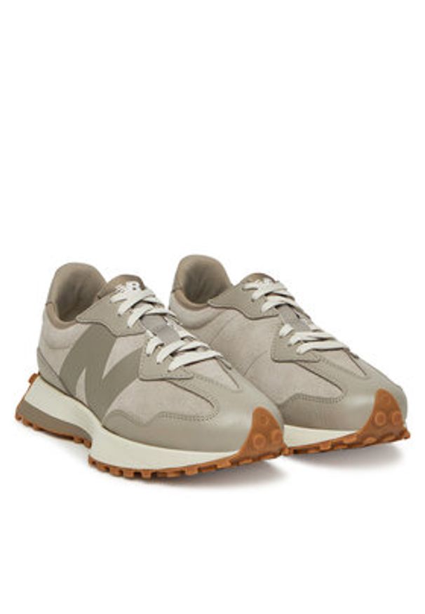 New Balance Sneakersy WS327DBB Brązowy. Kolor: brązowy. Materiał: zamsz, skóra