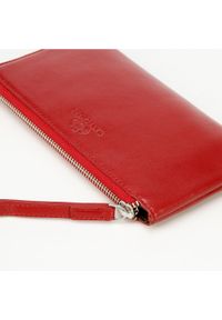 Wittchen - Damski portfel ze skóry duży z uchwytem czerwony. Kolor: czerwony. Materiał: skóra #5