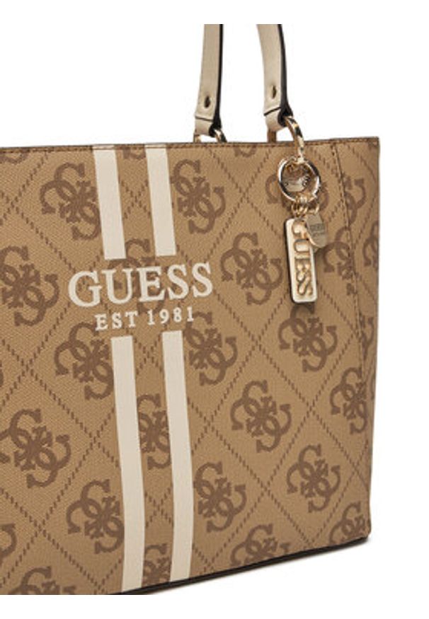 Guess Torebka HWOS96 72250 Beżowy. Kolor: beżowy. Materiał: skórzane