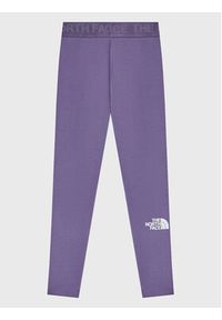 The North Face Legginsy Everyday NF0A82ER Fioletowy Slim Fit. Kolor: fioletowy. Materiał: bawełna #3