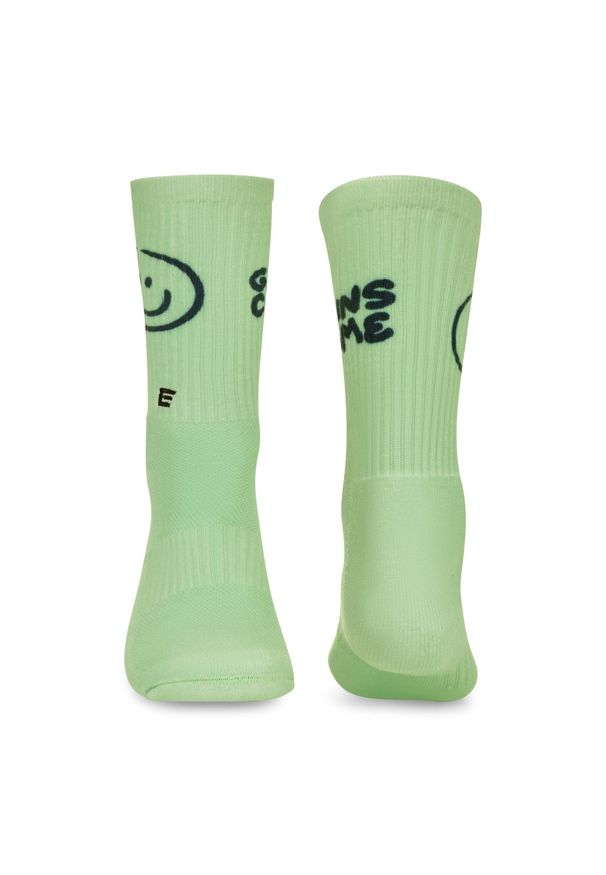 ELITEX TRAINING - Skarpety sportowe Elitex Training Trust Your Gains Green. Kolor: szary. Sport: fitness