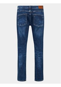 Lindbergh Jeansy 30-020000HDE Granatowy Tapered Fit. Kolor: niebieski #3