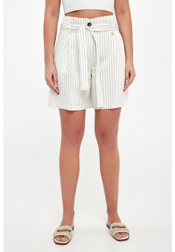 Liu Jo - Szorty damskie w paski LIU JO. Wzór: paski