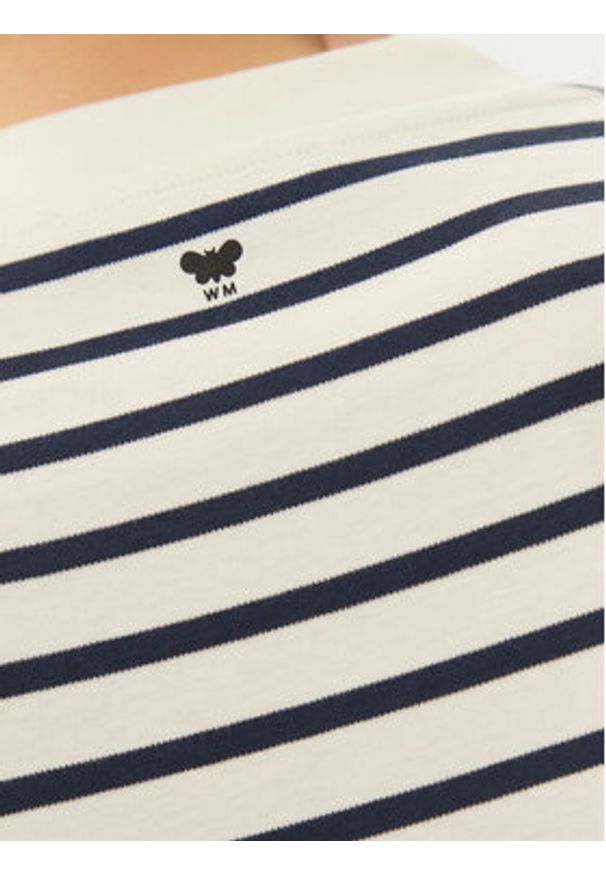 Weekend Max Mara Sukienka codzienna 2515621012650 Granatowy Regular Fit. Okazja: na co dzień. Kolor: niebieski. Materiał: bawełna. Typ sukienki: proste. Styl: casual