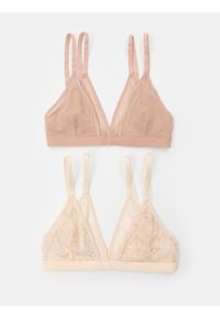 Sinsay - Miękkie biustonosze 2 pack - wielobarwny