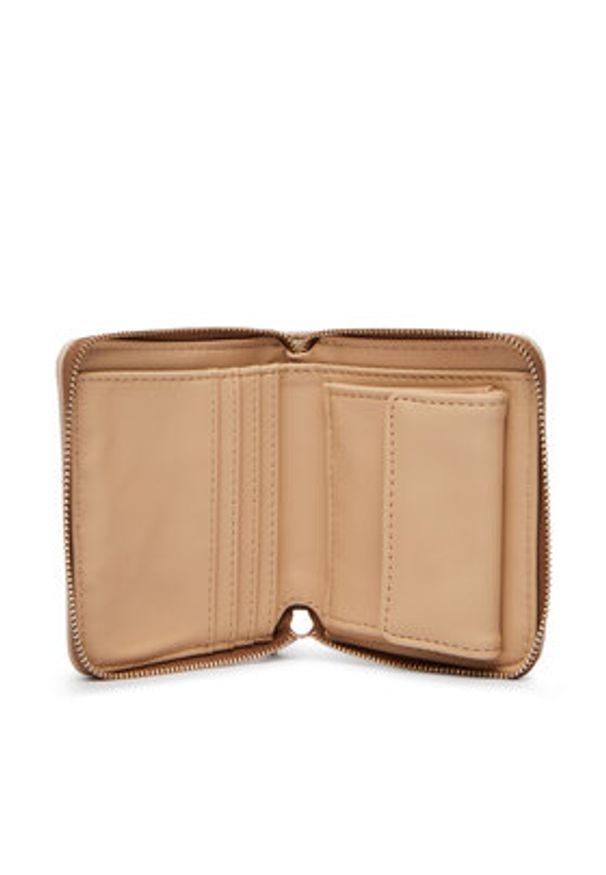 Guess Portfel Jessa Slg bezSWJG83 62137 Beżowy. Kolor: beżowy. Materiał: skóra