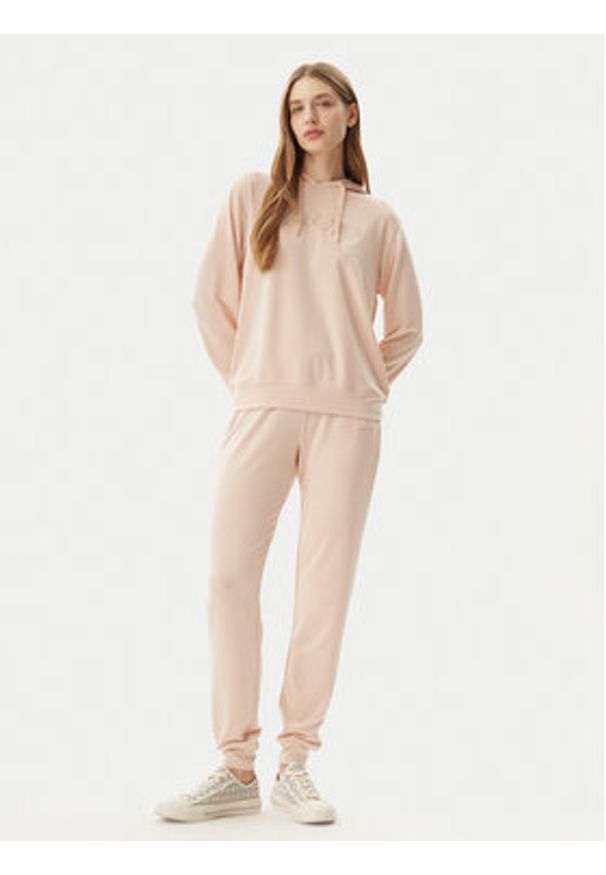 Guess Bluza O5GQ00 KCQP2 Pomarańczowy Regular Fit. Kolor: pomarańczowy. Materiał: syntetyk