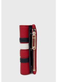 TOMMY HILFIGER - Tommy Hilfiger portfel damski kolor czerwony. Kolor: czerwony #2