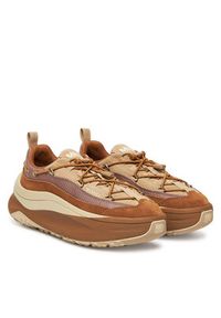 Moon Boot Sneakersy Moon247 Xlace 80D2490090 Brązowy. Kolor: brązowy. Materiał: zamsz, skóra #4