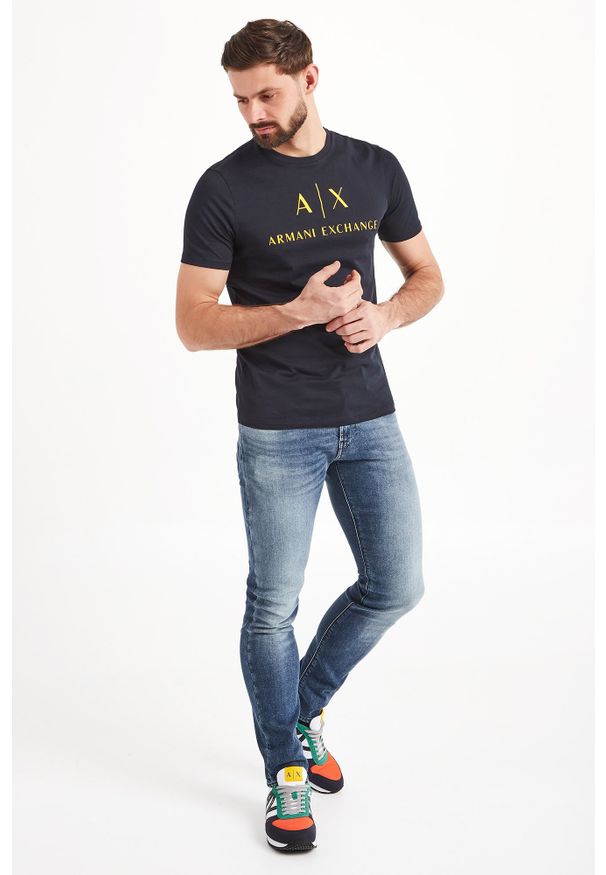 Armani Exchange - T-SHIRT ARMANI EXCHANGE. Styl: elegancki