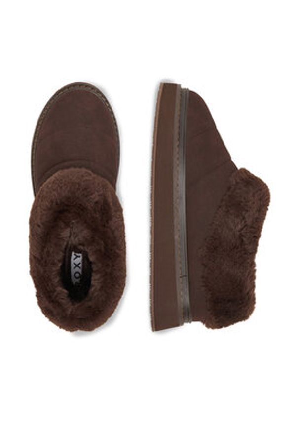 Roxy Śniegowce CEO-FW25-96 Brązowy. Kolor: brązowy. Materiał: materiał