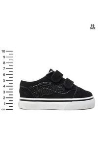 Vans Tenisówki Old Skool V VN000CPZBLK1 Czarny. Kolor: czarny. Materiał: zamsz, skóra #4