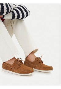 Nautica Mokasyny EOHP-BARI-21 MB Brązowy. Kolor: brązowy. Materiał: skóra, zamsz #3