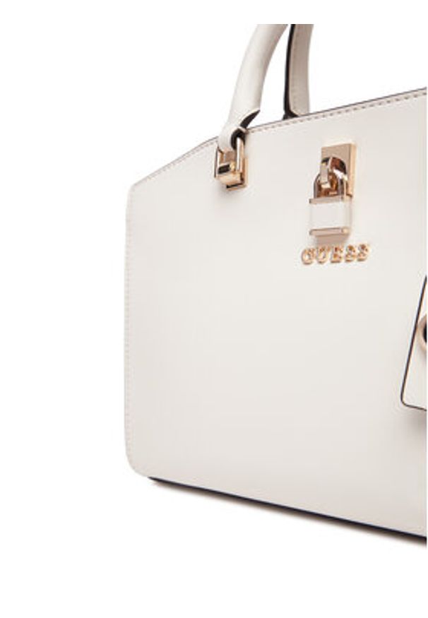 Guess Torebka Queensland HWVG96 55060 Écru. Materiał: skórzane