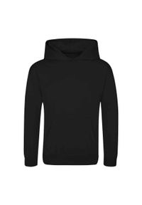 AWDIS - Sportowa Bluza Dziecięca Z Poliestru. Kolor: czarny. Materiał: poliester